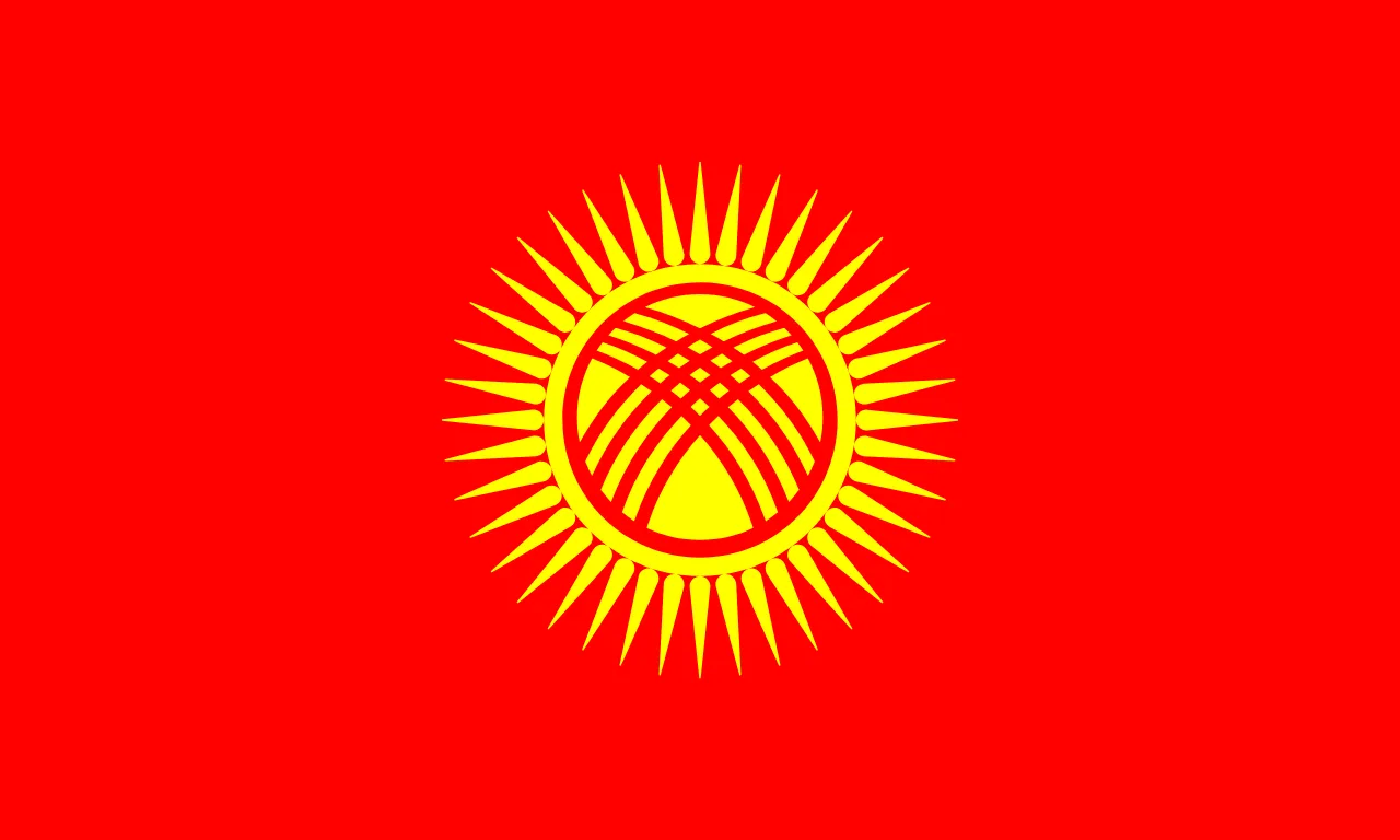 Kyrgyzstan flag